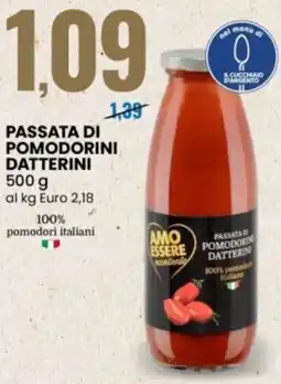 Eurospin Amo essere passata di pomodorini datterini offerta