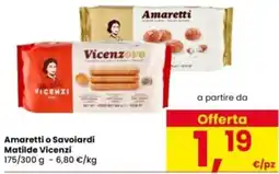Interspar Amaretti o Savoiardi Matilde Vicenzi offerta