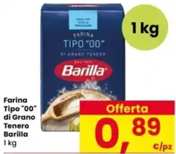 Interspar Farina Tipo "00" di Grano Tenero Barilla offerta