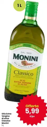 Interspar Olio Extra Vergine di oliva Classico Monini offerta