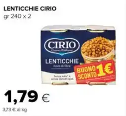 Oasi Lenticchie CIRIO offerta