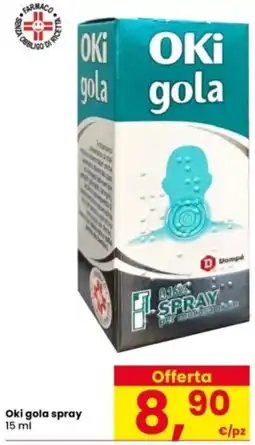 Interspar Oki gola spray offerta