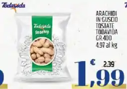 Ard Discount Arachidi in guscio tostate TODAVIDA offerta