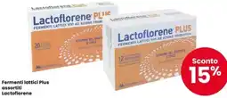 Interspar Fermenti lattici Plus assortiti Lactoflorene offerta