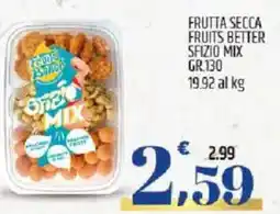 Ard Discount Frutta secca fruits better sfizio mix offerta