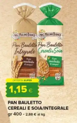 Oasi Pan bauletto cereali e soia/integrale offerta