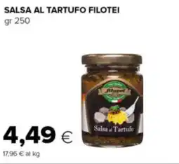 Oasi Salsa al tartufo FILOTEI offerta