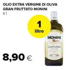Oasi Olio extra vergine di oliva gran fruttato MONINI offerta