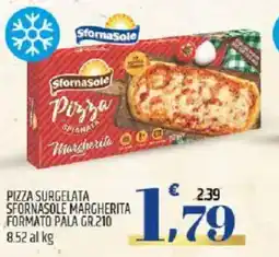 Ard Discount Sformasole pizza surgelata sfornasole margherita formato pala offerta