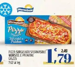 Ard Discount Sformasole pizza surgelata sfornasole wurstel e patatine offerta
