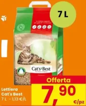 Interspar Lettiera Cat's Best offerta