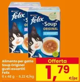 Interspar Alimento per gatto Soup Original Felix offerta