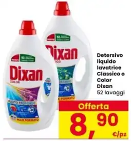 Interspar Detersivo liquido lavatrice Classico o Color Dixan offerta