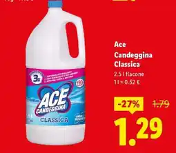 Lidl Ace Candeggina Classica offerta