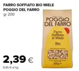 Oasi Farro soffiato bio miele POGGIO DEL FARRO offerta