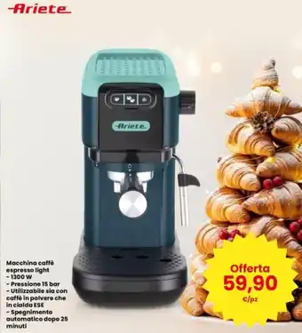 Ariete Macchina caffè espresso light