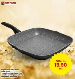 Interspar aeternum Griglia linea Black Pearl offerta