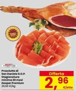 Interspar Prosciutto di San Daniele D.O.P. Stagionatura minima 20 mesi Despar Premium offerta