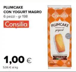 Oasi Consilia plumcake con yogurt magro offerta