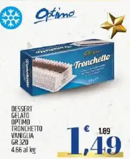 Ard Discount Dessert gelato optimo tronchetto vaniglia Optimo offerta