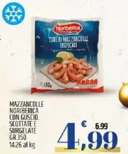 Ard Discount Mazzancolle noriberica con guscio scottate e surgelate offerta
