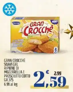 Ard Discount Gran crocche prosciutto cotto offerta