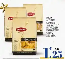 Ard Discount Pasta all'uovo granoro tagliatelle fettuccine pappardelle offerta
