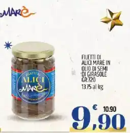 Ard Discount Filetti di alici mare in olio di semi di girasole ALICI MARC offerta