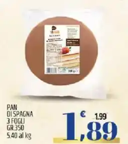 Ard Discount Pan di spagna 3 fogli offerta