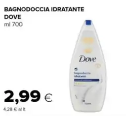 Oasi Bagnodoccia idratante DOVE offerta