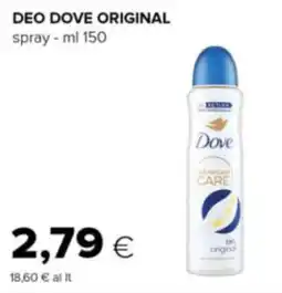 Oasi Deo dove original spray offerta