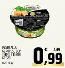 Ard Discount Pesto alla genovese dop TERRE E TESORI offerta