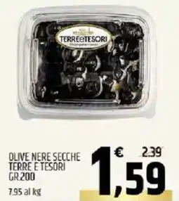 Ard Discount Olive nere secche TERRE E TESORI offerta