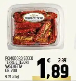 Ard Discount Pomodoro secco terre e tesori vaschetta offerta