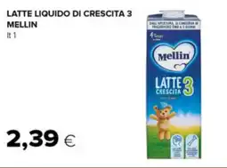 Oasi Latte liquido di crescita 3 MELLIN offerta