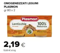 Oasi Omogeneizzati legumi PLASMON offerta