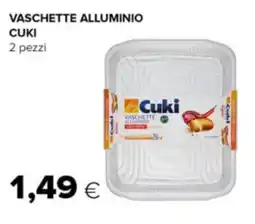 Oasi Vaschette alluminio CUKI offerta