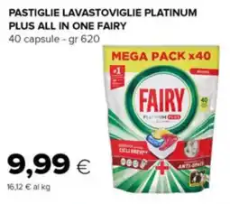 Oasi Pastiglie lavastoviglie platinum plus all in one FAIRY offerta