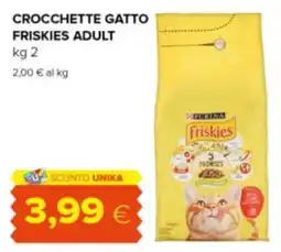 Oasi Crocchette gatto friskies adult offerta
