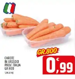 Ard Discount Carote in vassoio prov. italia offerta