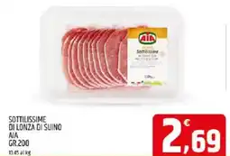 Ard Discount Sottilissime di lonza di suino AIA offerta