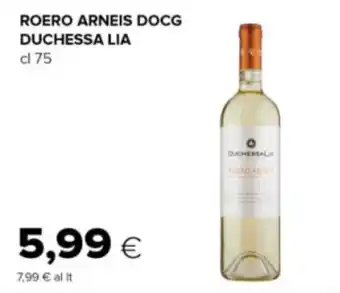 Oasi Roero arneis docg DUCHESSA LIA offerta