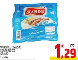 Ard Discount Wurstel classici SCARLINO X6 offerta
