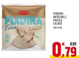 Ard Discount Piadina integrale fresca ALIMENTA offerta