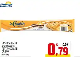Ard Discount Sfornasole pasta sfoglia rettangolare offerta