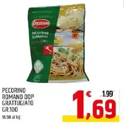 Ard Discount Pecorino romano dop grattugiato TRENTIN offerta