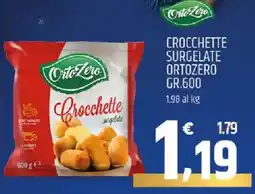 Ard Discount Crocchette surgelate ORTOZERO offerta