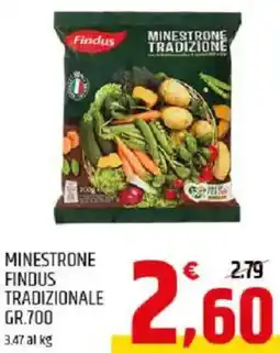 Ard Discount Minestrone findus tradizionale offerta
