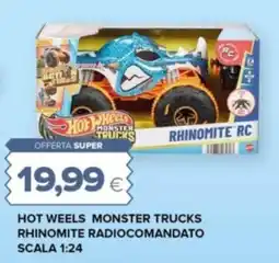 Oasi Hot weels monster trucks rhinomite radiocomandato scala 1:24 offerta