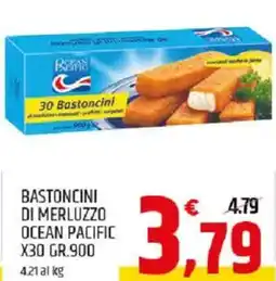 Ard Discount Bastoncini di merluzzo OCEAN PACIFIC X30 offerta
